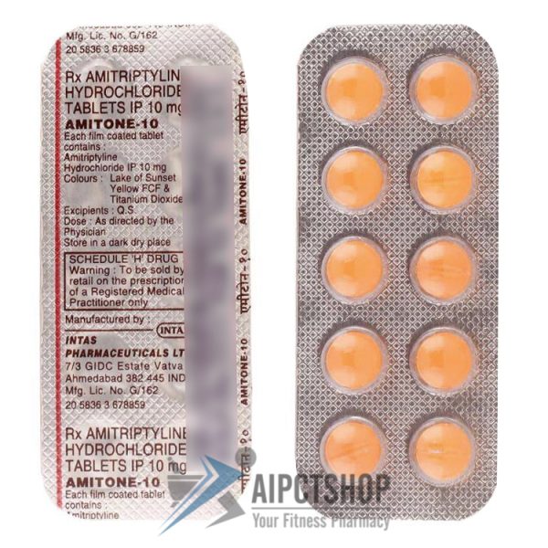 Amitone (Amitriptylene / Amitriptyline)10 Mg 200 tablet