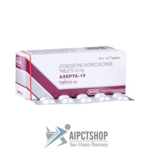 AXEPTA (Strattera)10MG - 100 tablet
