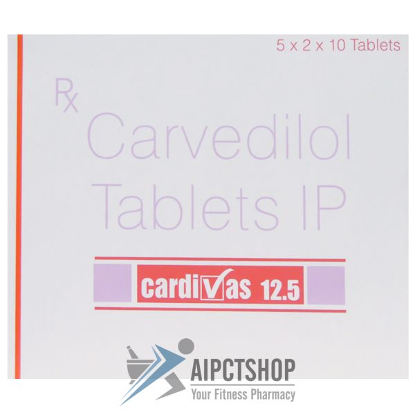 Cardivas (Coreg)12.50 Mg - 100 tablet