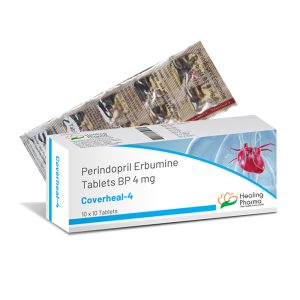 Perindopril Erbumine 4mg (Coverheal 4) – 10 Tablets