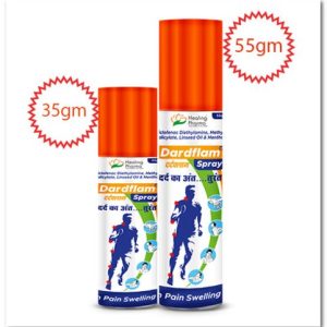 Diclofenac + Linseed Oil + Methyl Salicylate + Menthol Topical Spary (Dardflam Spray 55gm) - 55 gm