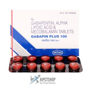 Gabapin Plus (Neurontin Plus) 100Mg/100Mg/500Mcg - 100 tablet