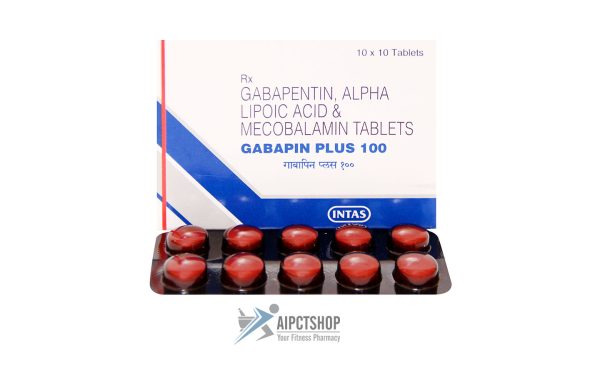 Gabapin Plus (Neurontin Plus) 100Mg/100Mg/500Mcg - 100 tablet