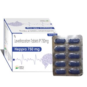 Levetiracetam 750mg (Heppra 750) - 10 Tablets