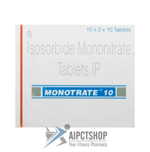 Monotrate 12 HR TABLET (Isosorbide Mononitrate 12 HR TABLET)10mg - 200 tablet