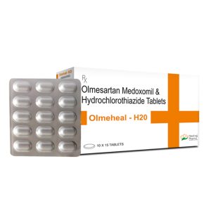 Olmesartan 20mg + HDZ 12.5mg (Olmeheal H 20) - 15 Tablets