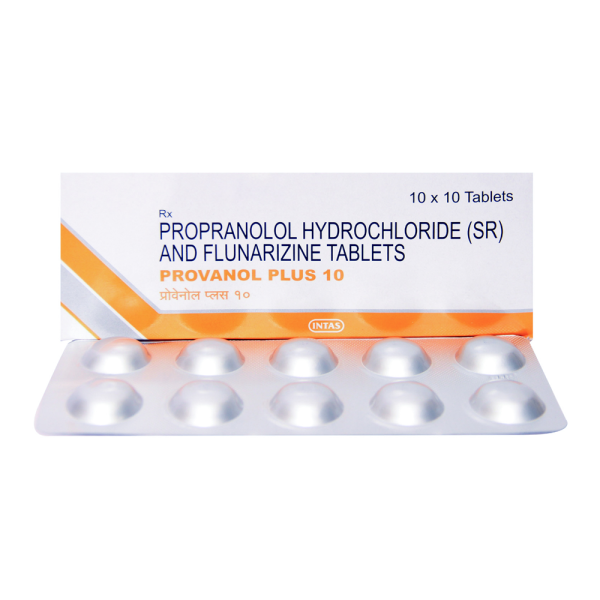 Provonal Plus 10 (Inderal)40 Mg 10 Mg - 100 tablet