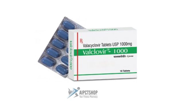 VALCLOVIR 1000mg (Valacyclovir) 100 tablets centruion