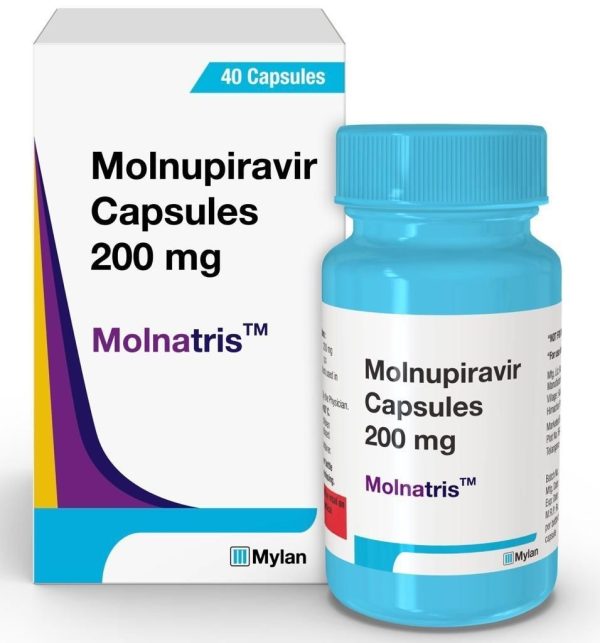 Molnupiravir (Molnatris) 200 mg - 40 Tablets