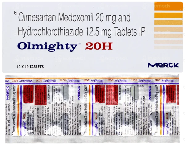 Olmighty H 20/12.5 mg - 10 tablets